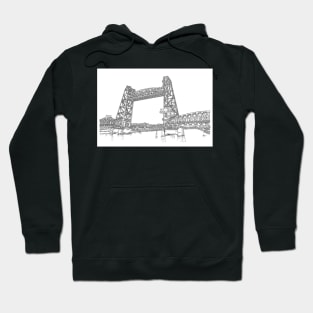 Rotterdam bridge Hoodie